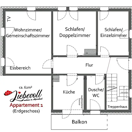 Liebevoll Gaestewohnungen *